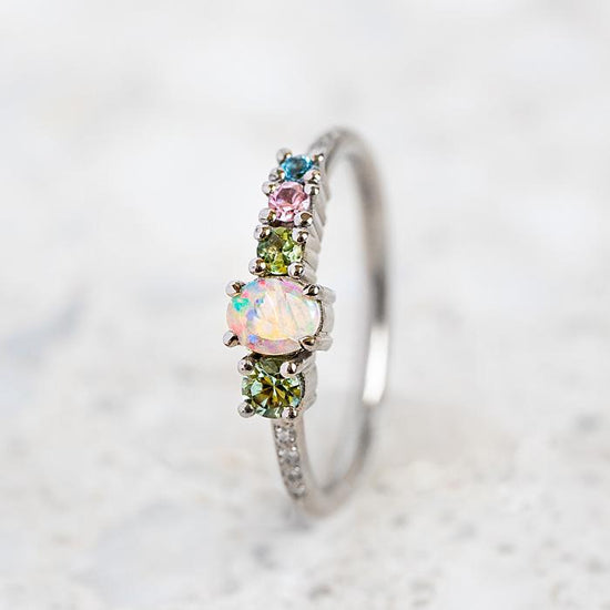 Mini Opal Splice Ring