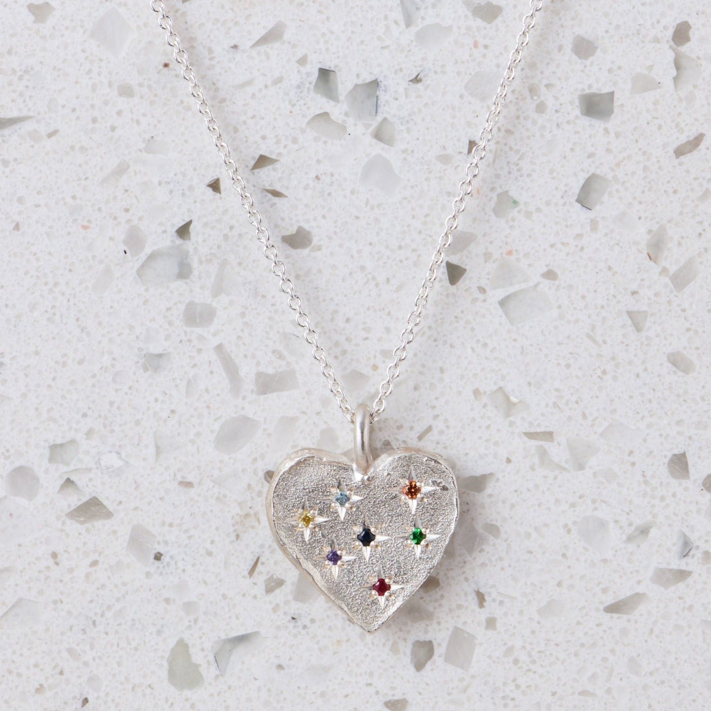 Load image into Gallery viewer, Carnivale Big Heart Necklace
