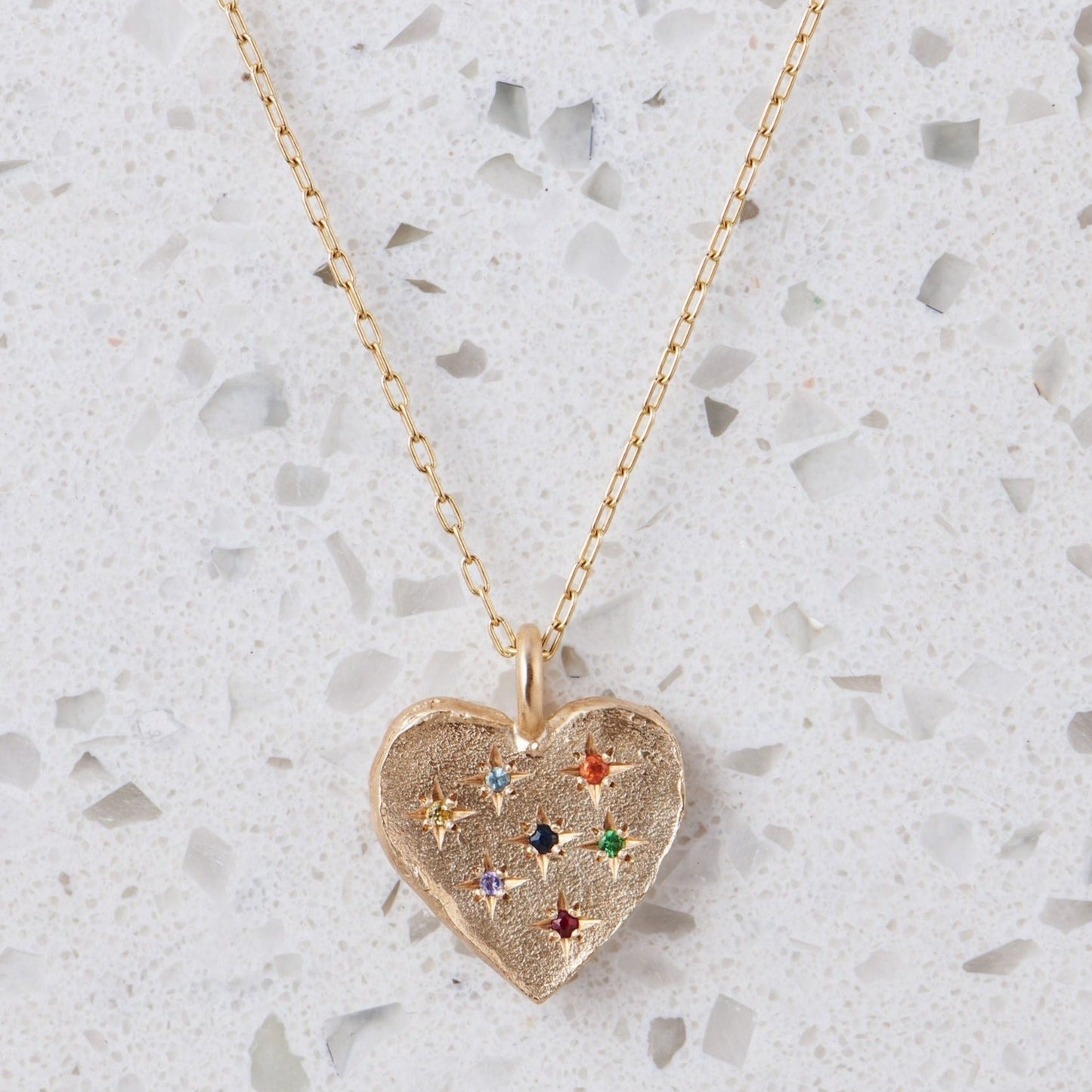 Load image into Gallery viewer, Carnivale Big Heart Necklace
