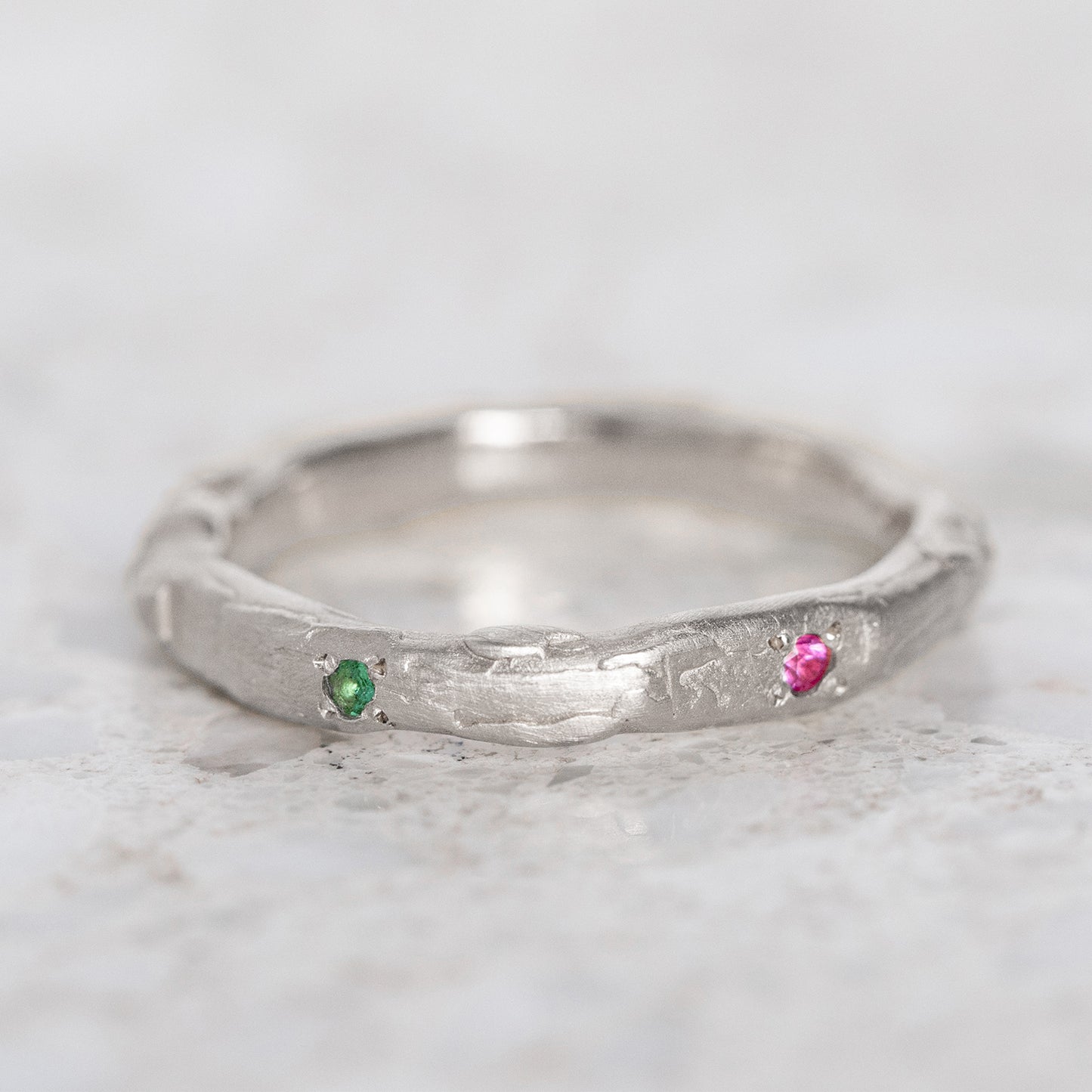 Carnivale From The Ground Band in Silver, Size R (In Stock)