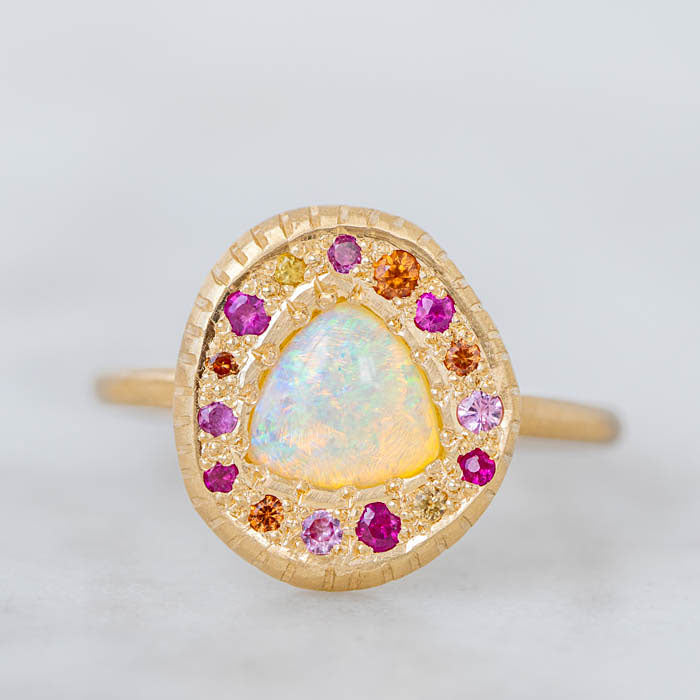 Carnivale Opal Pebble Ring