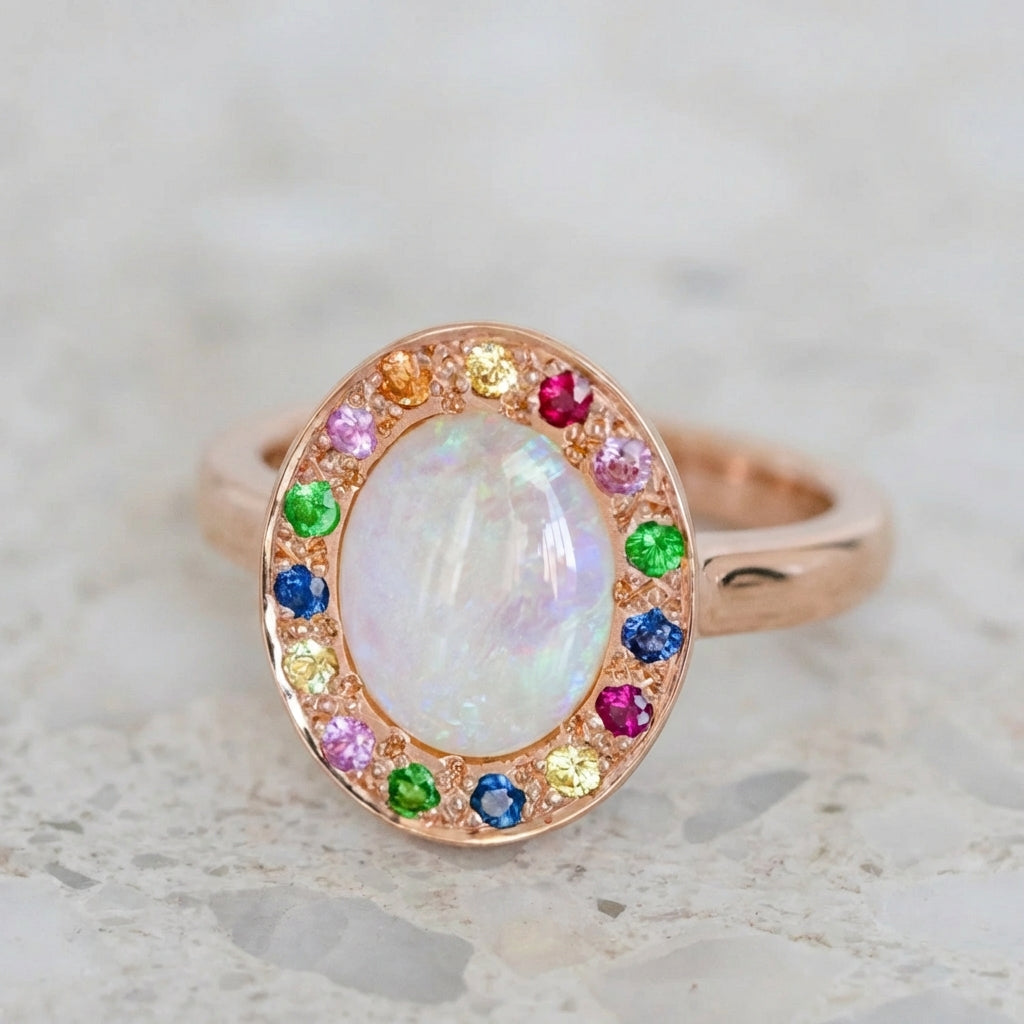 Carnivale Eclipse Opal Ring