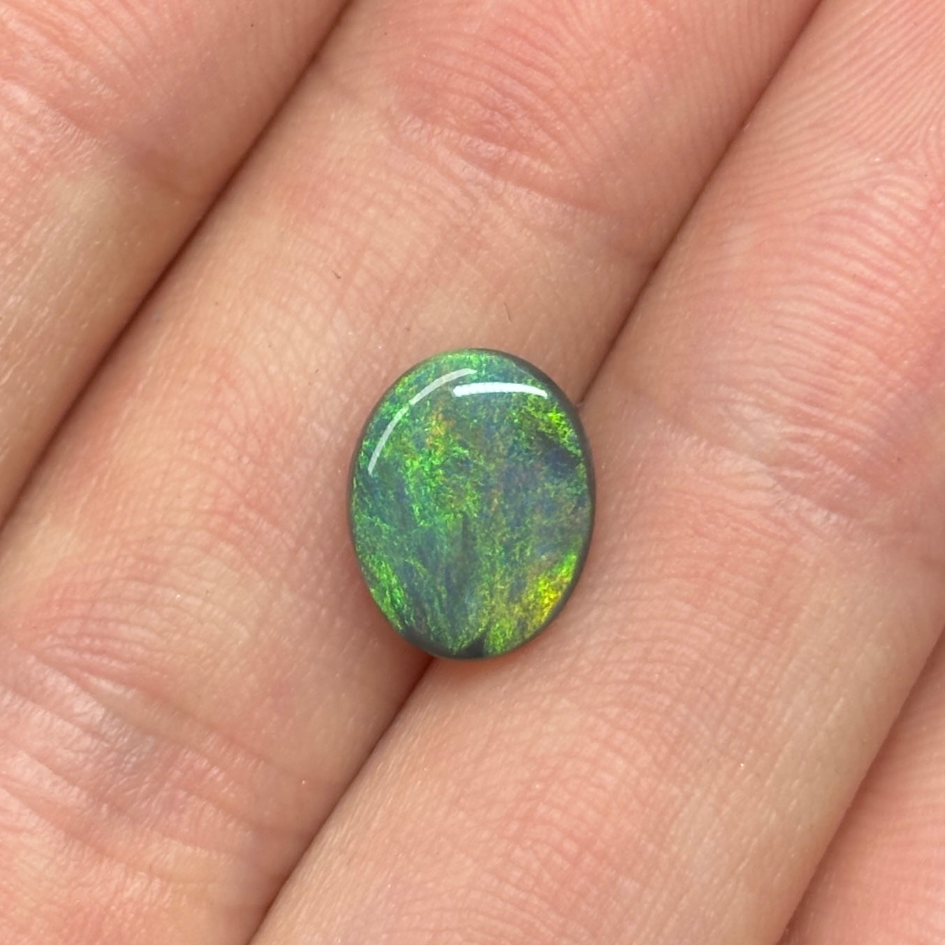 7: Lightning Ridge Black Opal 1.645ct