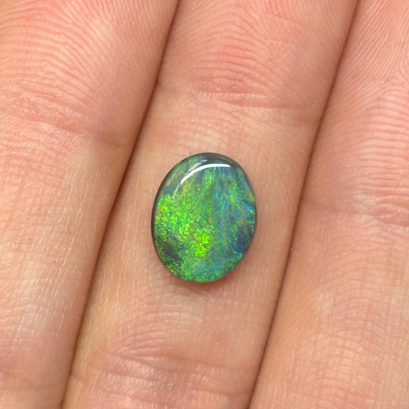 7: Lightning Ridge Black Opal 1.645ct