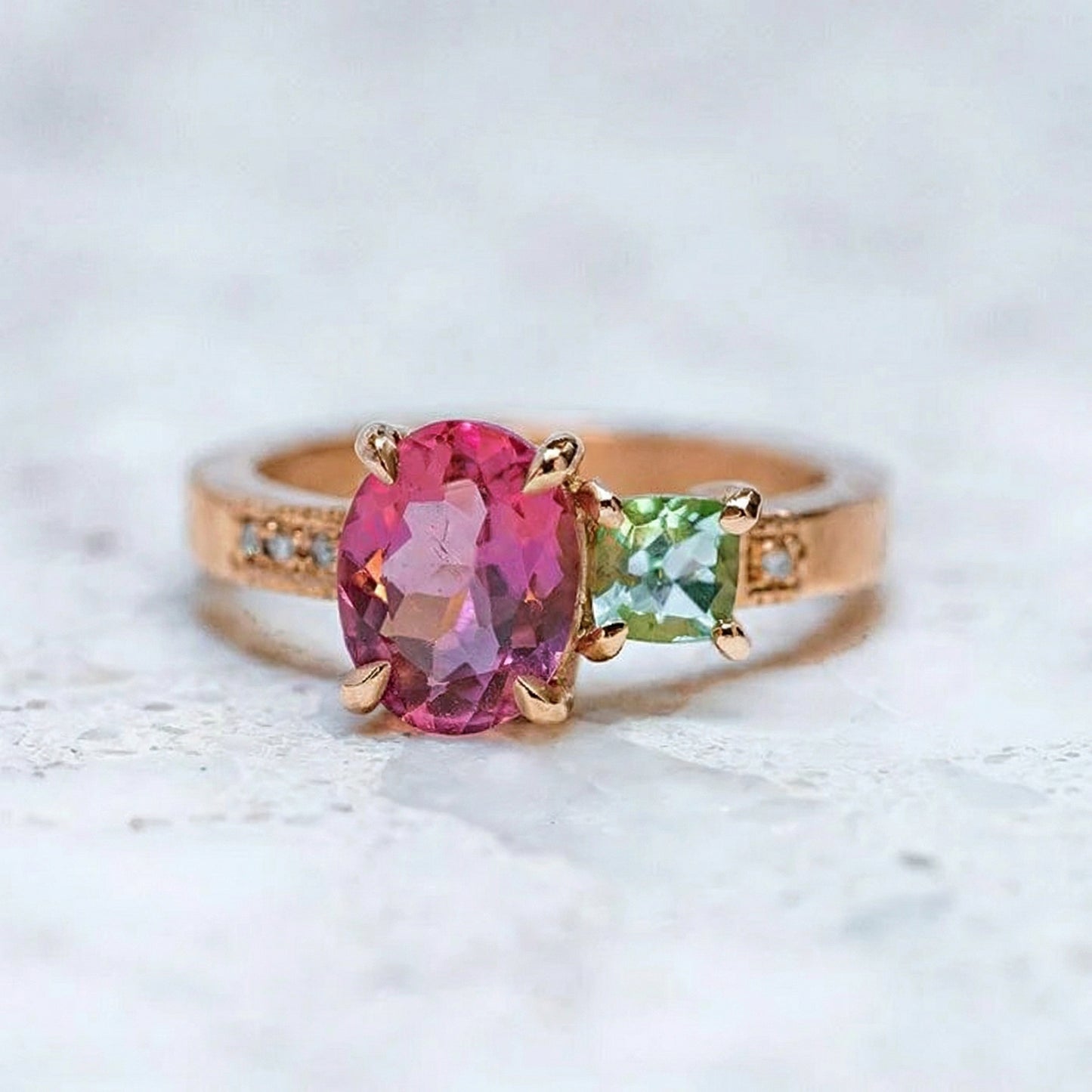 Tourmaline Gelato Ring