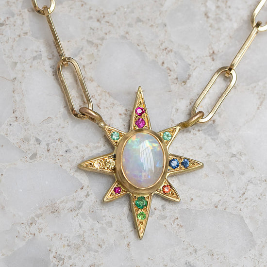 Carnivale Opal North Star Necklace