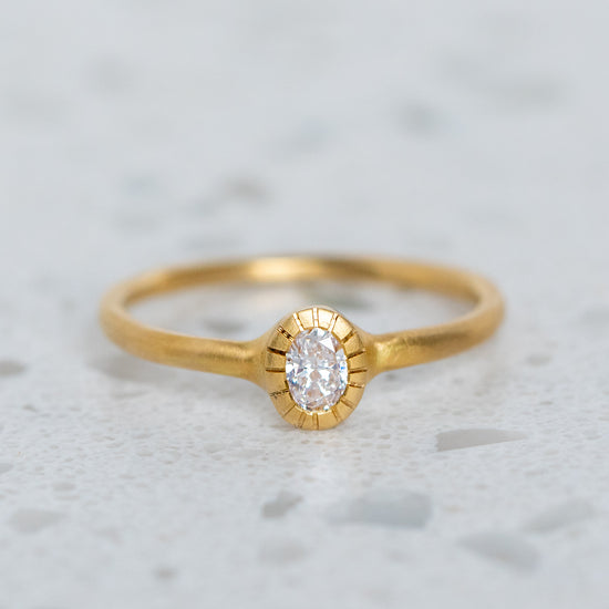 Diamond Forest Stacking Ring