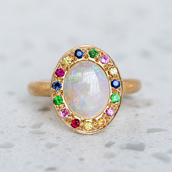 Carnivale Eclipse Opal Ring