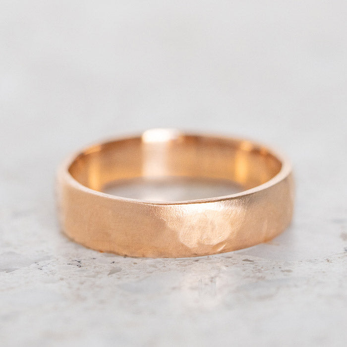 Band Texture Gold Textured Band – Sarah Gardner Jewellery