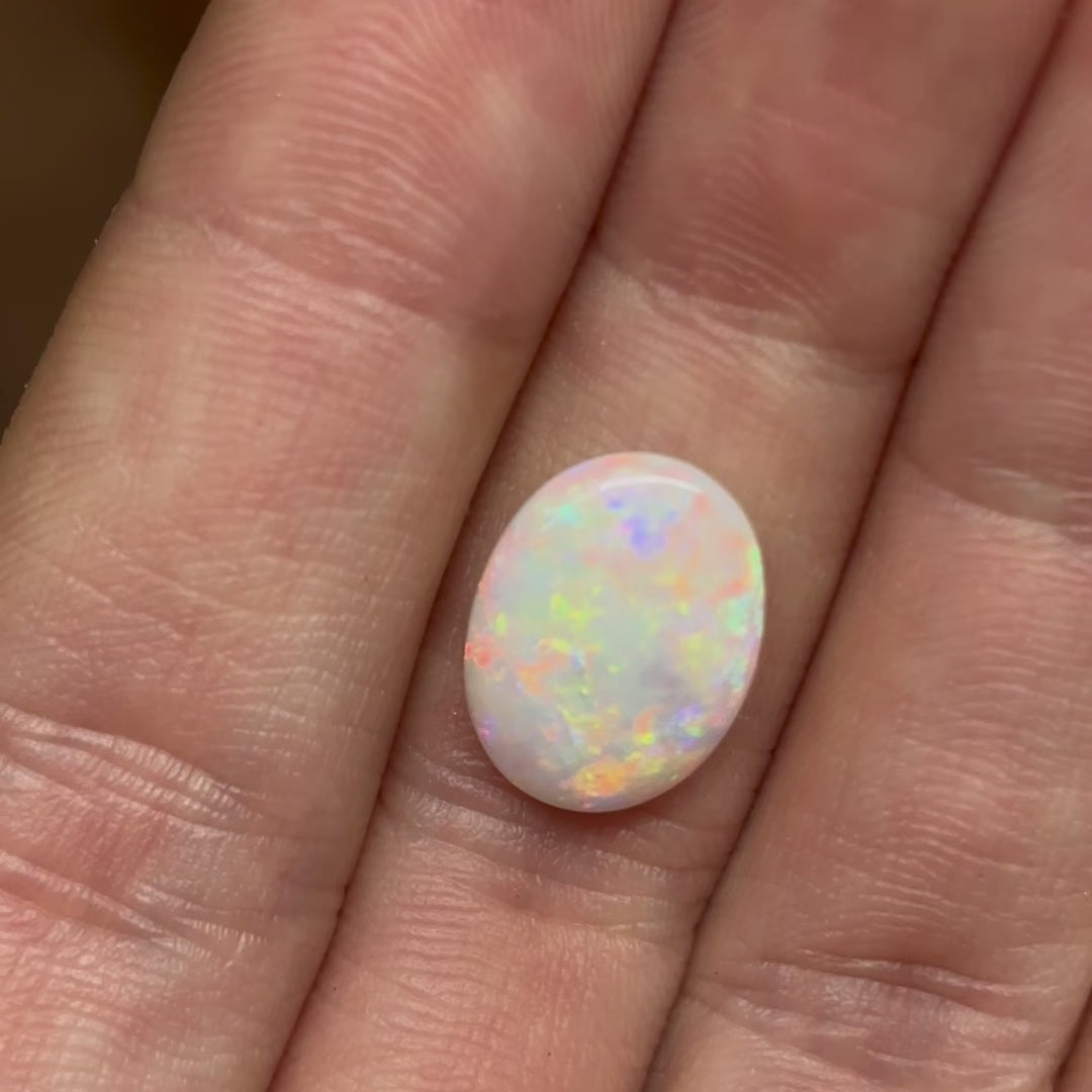 Load and play video in Gallery viewer, 8: South Australian Crystal Opal 2.33ct
