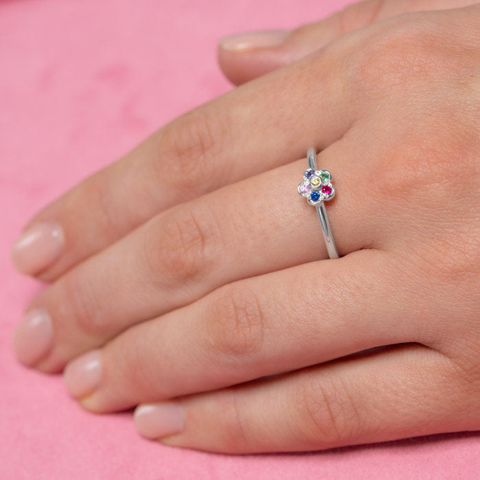 Carnivale Daisy Stacking Ring