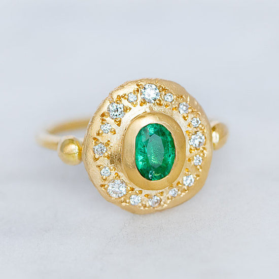 Emerald Trove Ring