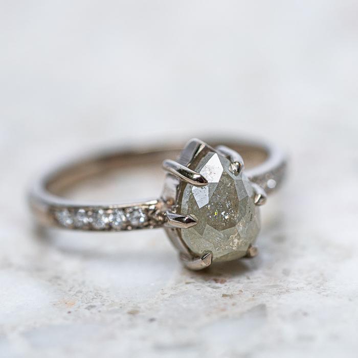 Raw Quartz Solitaire Ring Natural Rough Uncut Gemstone Engagement Ring  Promise Ring Minimalist Boho Dainty Sterling Sivergift - Etsy | Raw diamond  engagement rings, Gemstone engagement rings, Raw diamond engagement