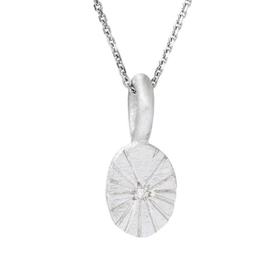Load image into Gallery viewer, Sun Dial Diamond Necklace
