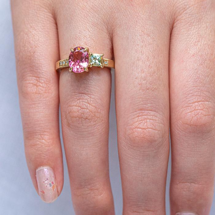 Load image into Gallery viewer, Tourmaline Gelato Ring
