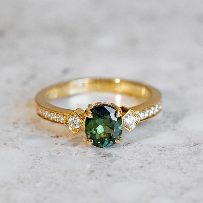 Beatrice Parti Sapphire Ring