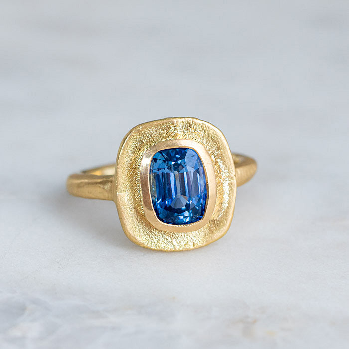 Unearthed Sapphire Ring