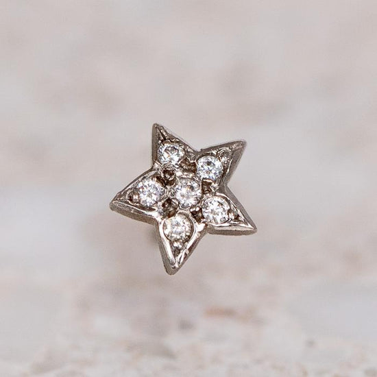 Mini Diamond Star Single Stud