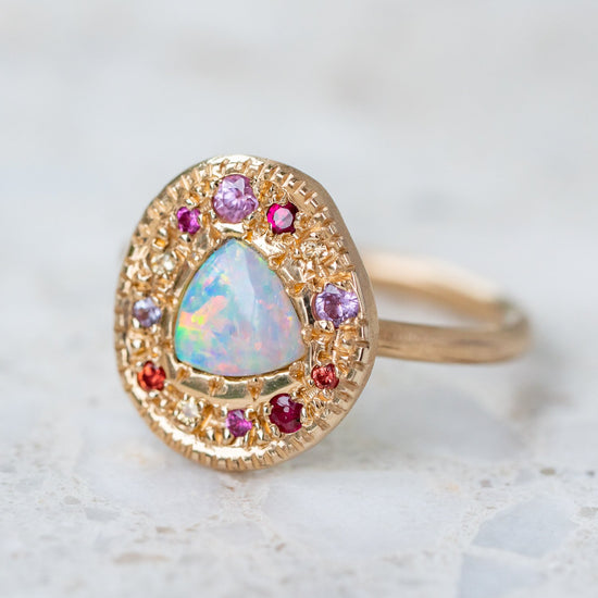 Carnivale Opal Pebble Ring
