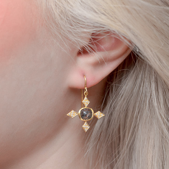 St Etienne earrings In 18ct Yellow Gold (In Stock)