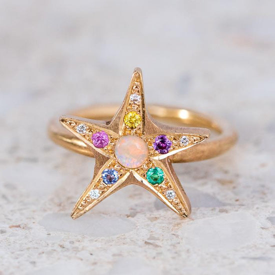 Wonky Star Ring